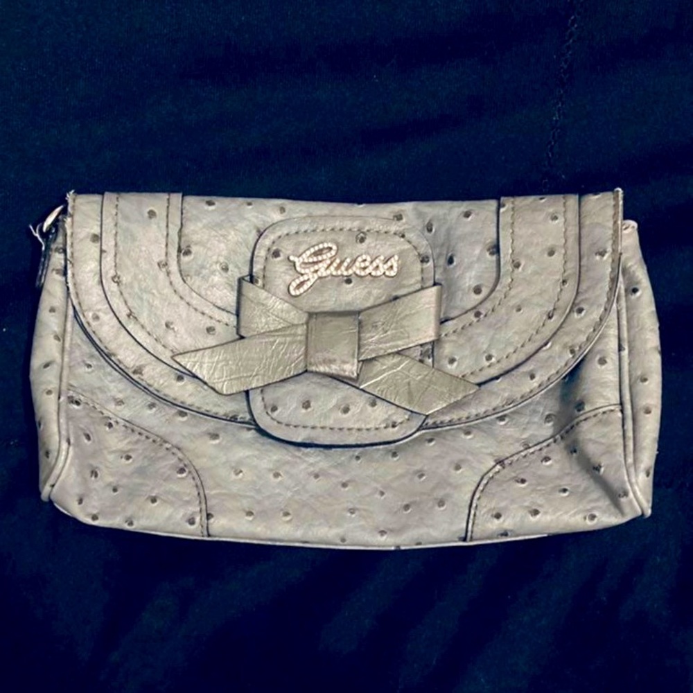 Guess Super Sleek Mini Clutch (Grey)